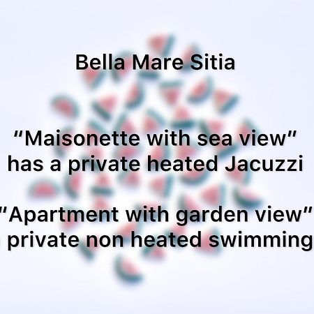 Bella Mare Sitia Apartment ภายนอก รูปภาพ